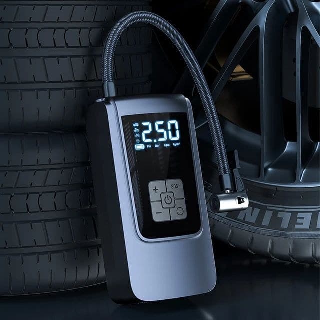 پمپ باد و پاوربانک موکسوم مدل MX-AC01 ظرفیت 4000mAh — تصویر ۱۰