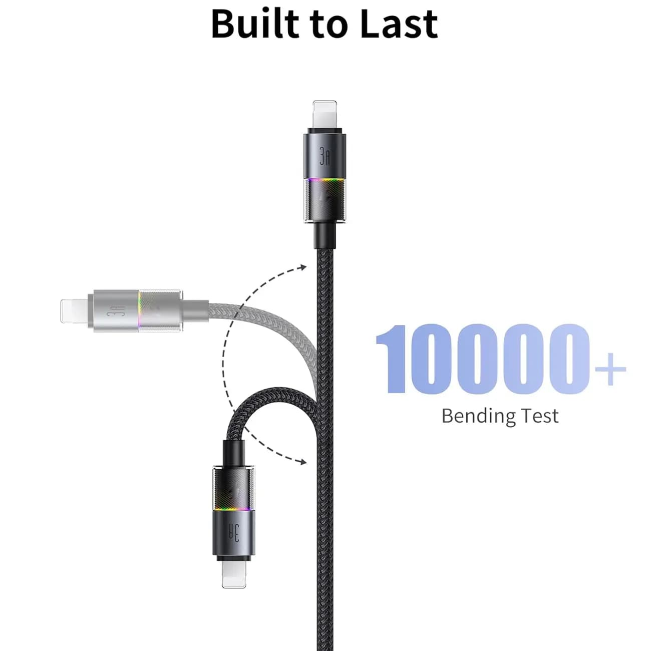 کابل فستشارژ USB به لایتنینگ مکدودو 3 آمپر مدل CA-8170 — تصویر ۳