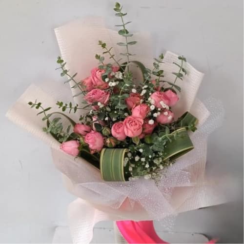 دسته گل رز مینیاتوری