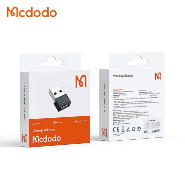 دانگل بلوتوث USB مک دودو Mcdodo OT-1580 — تصویر ۸