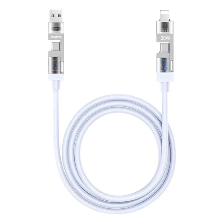 کابل تبدیل USB / Type-C به لایتنینگ / Type-C ریمکس مدل CB18 — تصویر ۵