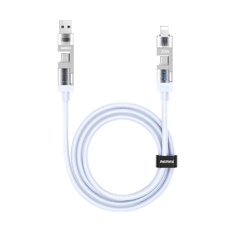 کابل تبدیل USB / Type-C به لایتنینگ / Type-C ریمکس مدل CB18 — تصویر ۲