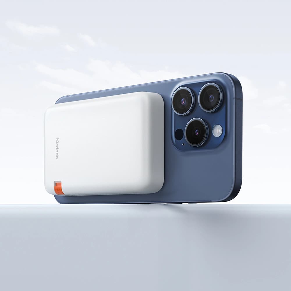 پاوربانک وایرلس مگنتی 1000MAH مک دودو 20W مدل MC-5100 — تصویر ۷