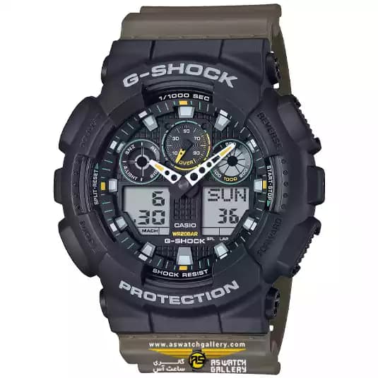 ساعت کاسیو جی شاک مدل GA-100TU-1A3DR