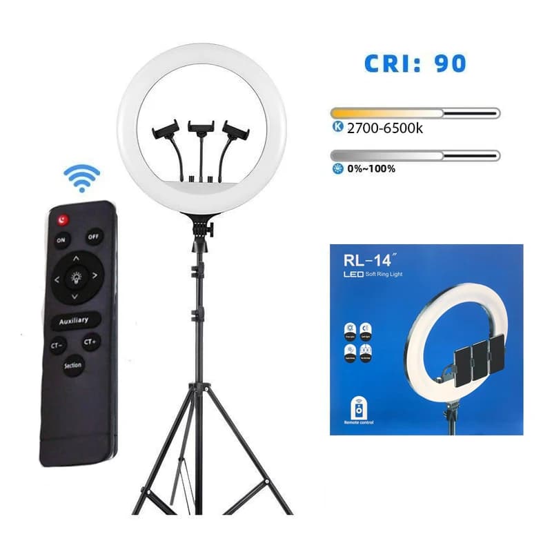 رینگ لایت مدل RL-14 (بدون پایه) — تصویر ۸