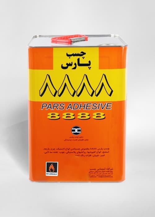 چسب صنعتی پارس 8888 | حلب 17 لیتری (13 کیلو) — تصویر ۲