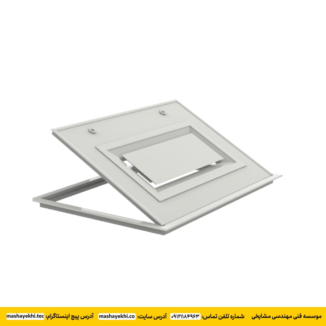 دریچه فن کویل گل سقفی