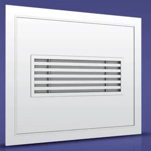 دریچه زیر فن کویل طرح اسلوت وزنه ای