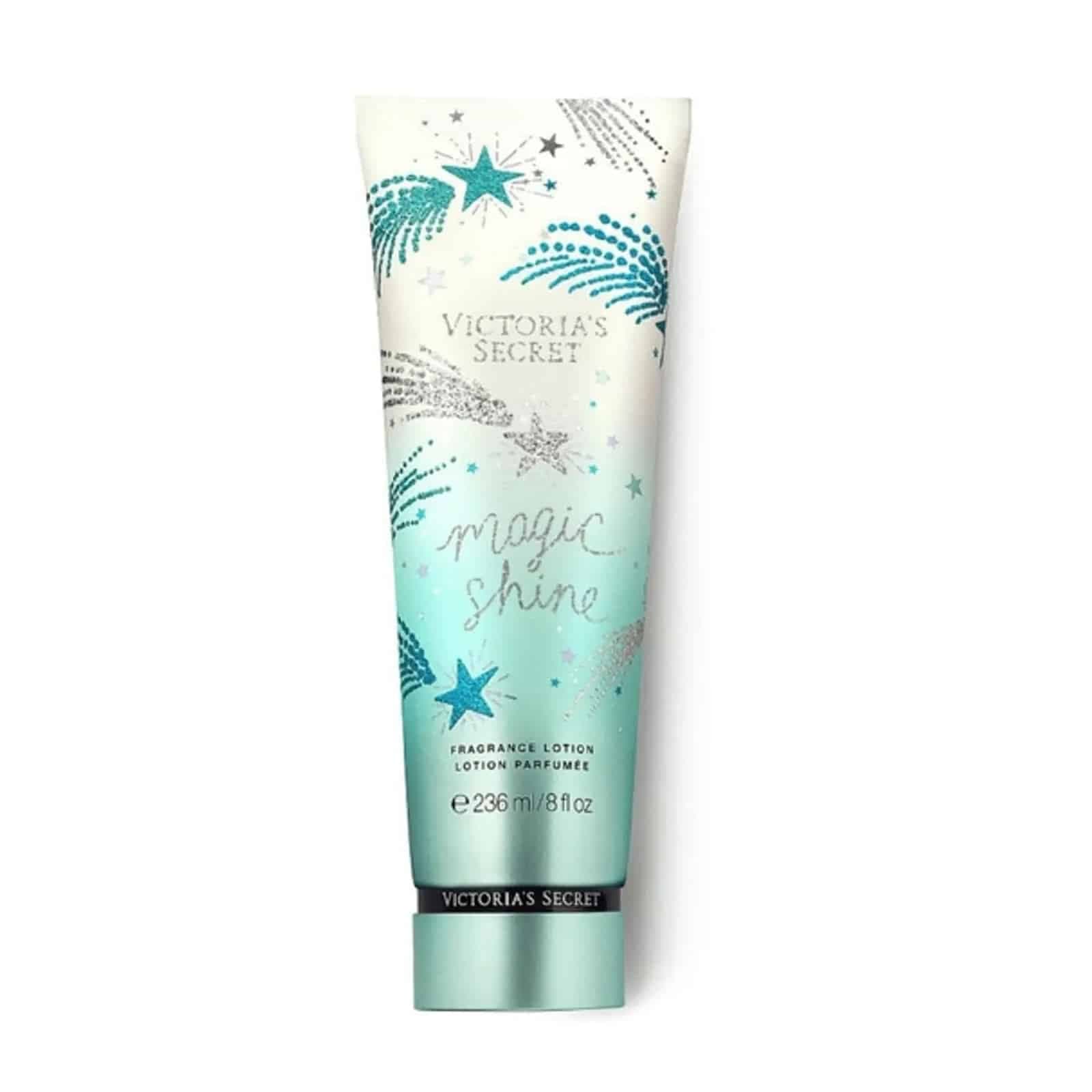 لوسیون بدن ویکتوریا سکرت مدل Magic Shine رایحه شکوفه میوه