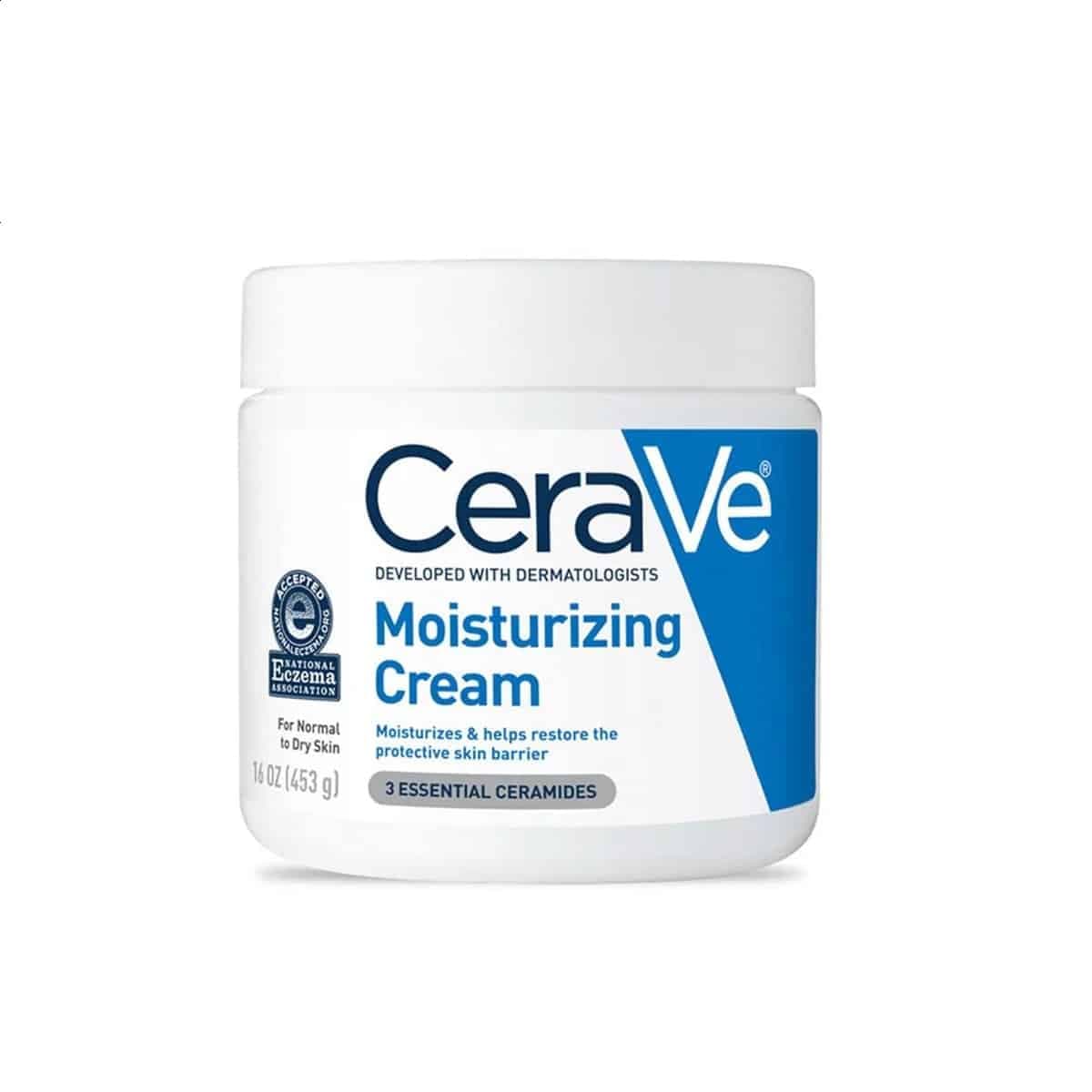 کرم آبرسان سراوی مدل Ceramide Moisturizing Cream حجم 340 گرم