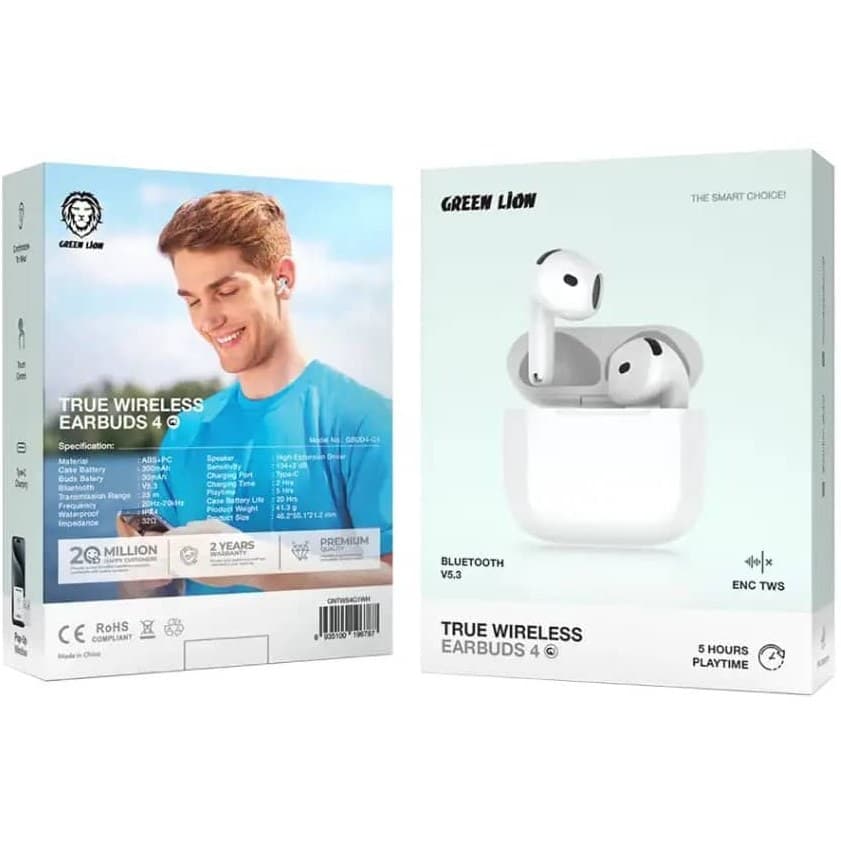 ایرپاد گرین لاین مدل earbuds 4 — تصویر ۳