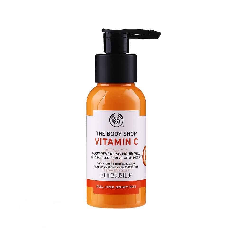لایه بردار ویتامین سی بادی شاپ مدل Glow Revealing Liquid Peel حجم 100 میلی لیتر
