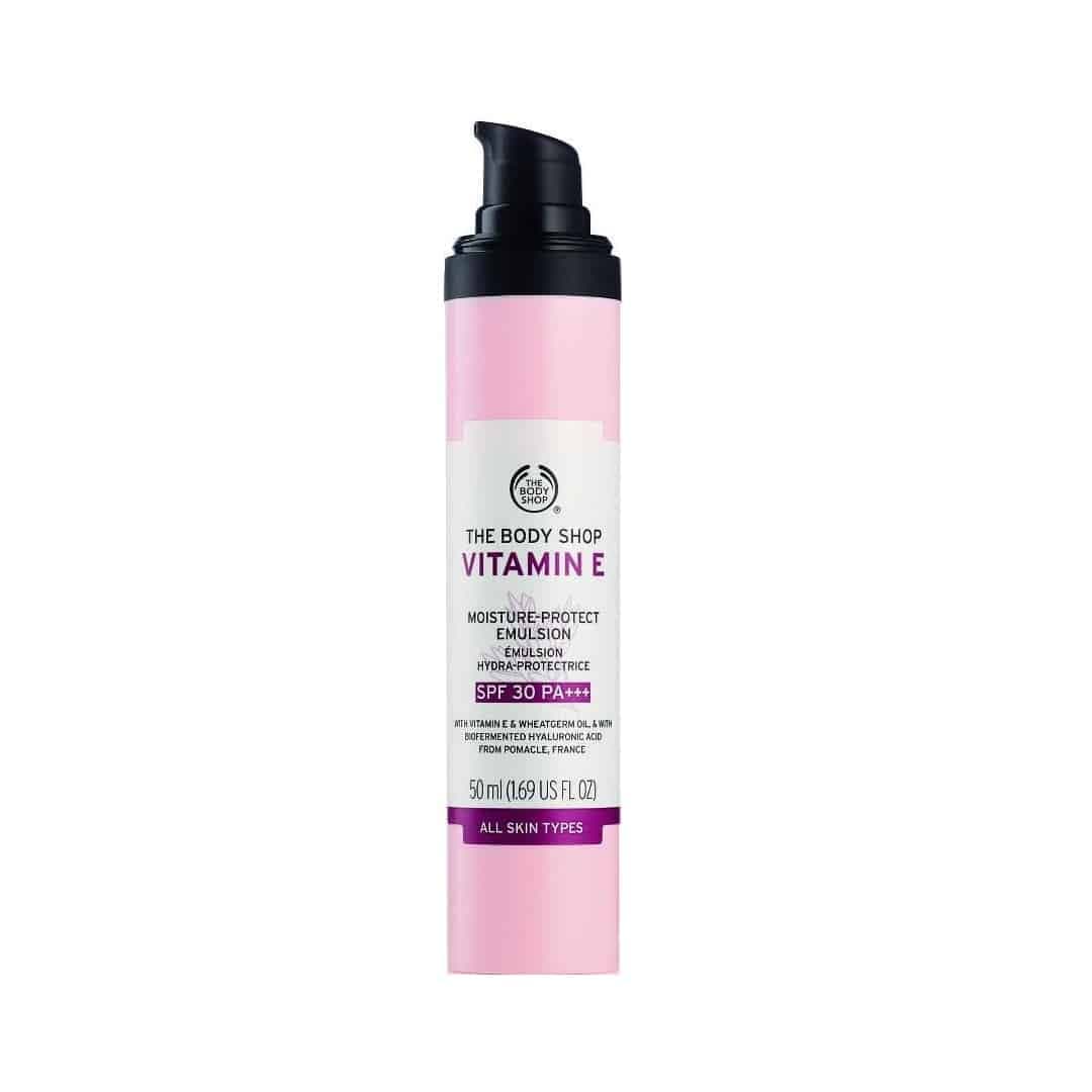 ضد آفتاب بادی شاپ مدل Vitamin E Moisture Protect حجم 50 میلی لیتر — تصویر ۳