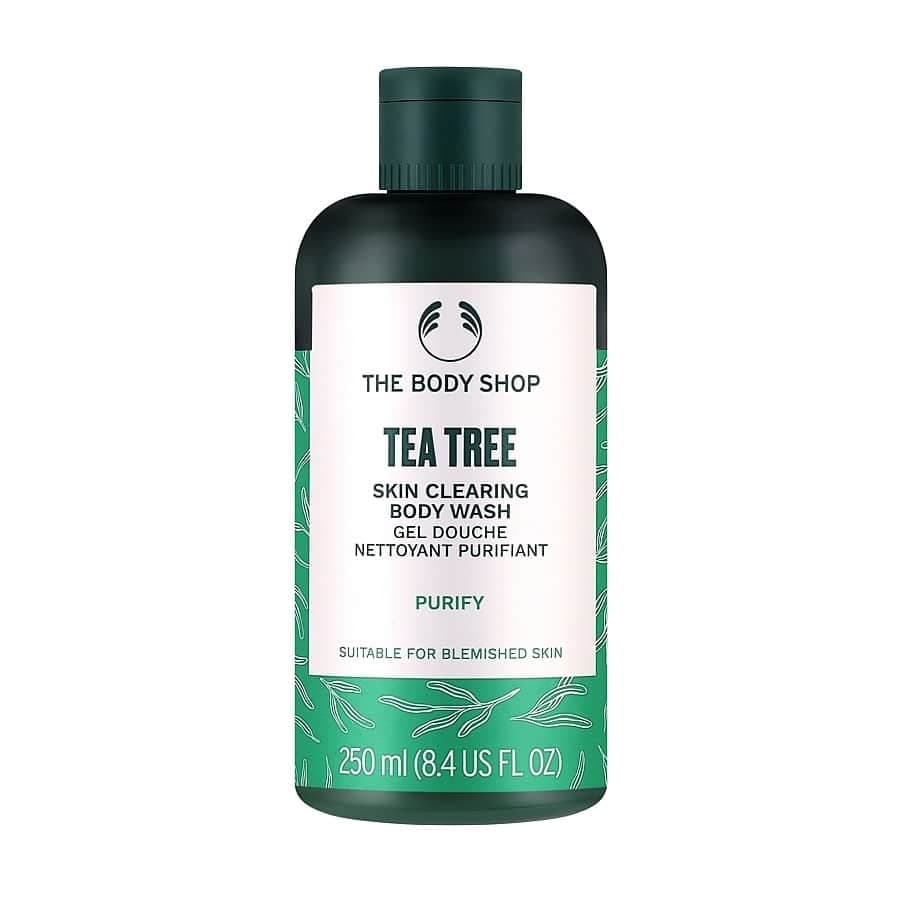 ژل شستشو بدن بادی شاپ مدل Tea Tree Purify حجم 250 میلی لیتر