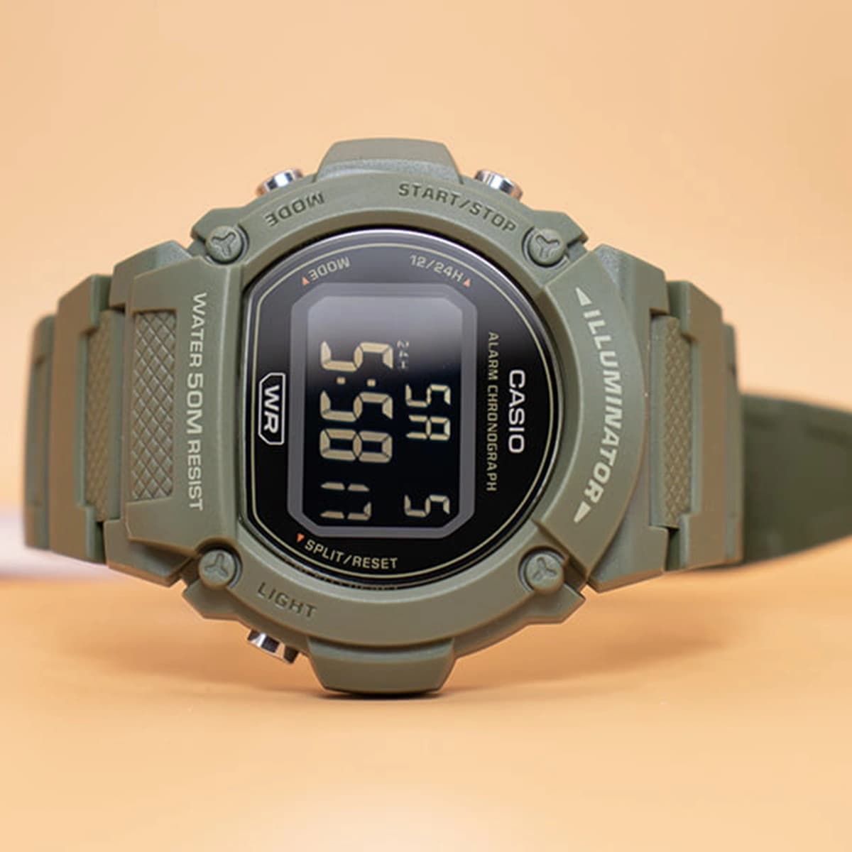 ساعت مچی کاسیو(Casio) مدل W-219HC-3BV — تصویر ۹