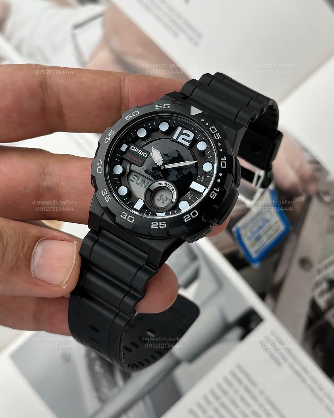 ساعت مچی کاسیو (Casio) مدل AEQ-100W-1AV — تصویر ۷