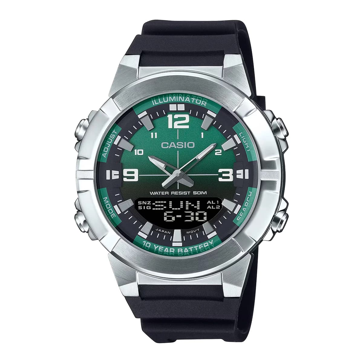 ساعت مچی کاسیو (Casio) مدل AMW-870A-3AV — تصویر ۵