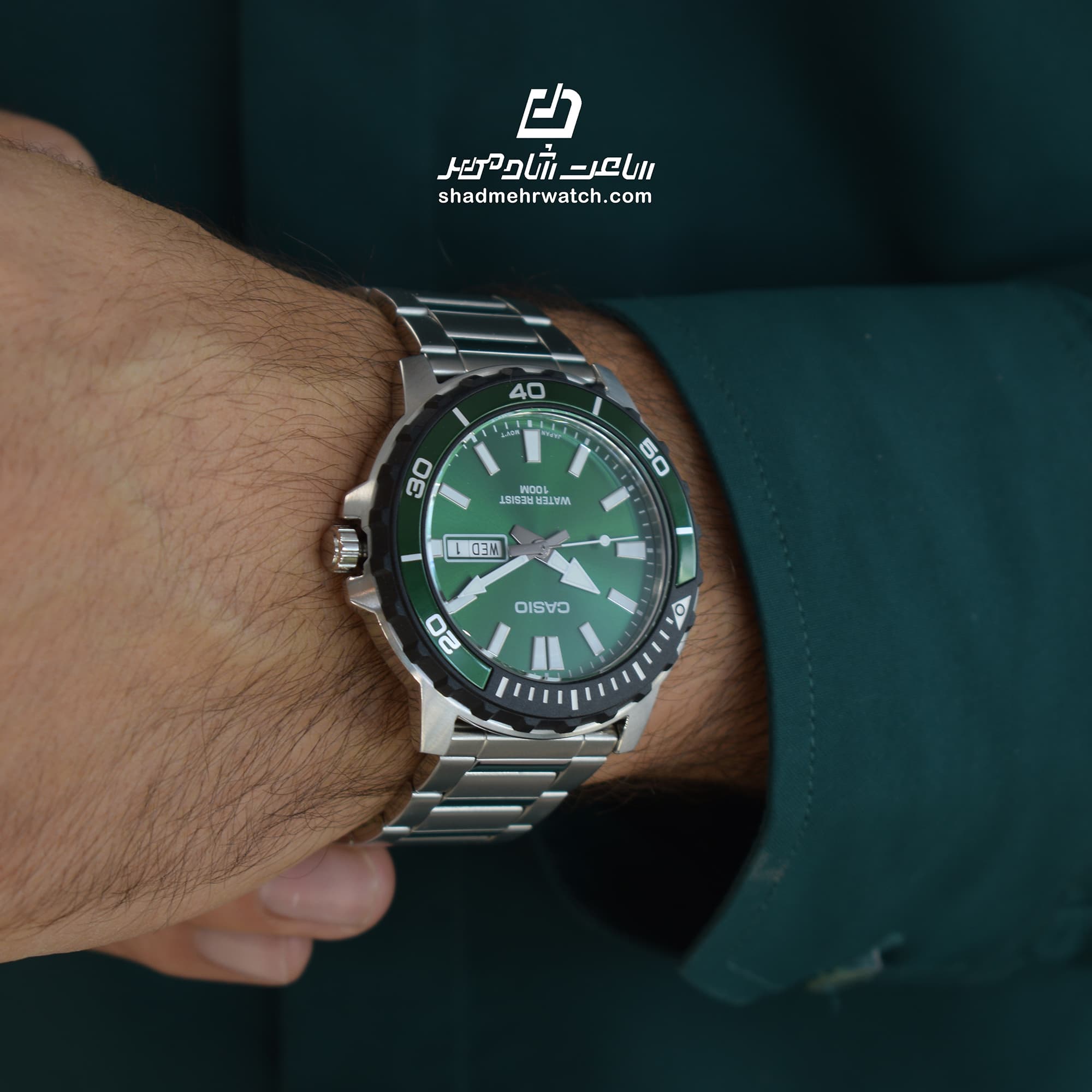 ساعت مچی کاسیو (Casio) مدل MTD-125D-3AV — تصویر ۵