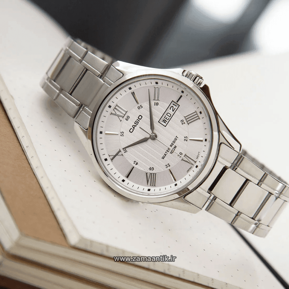 ساعت مچی کاسیو (Casio) مدل MTP-1384D-7AV — تصویر ۸