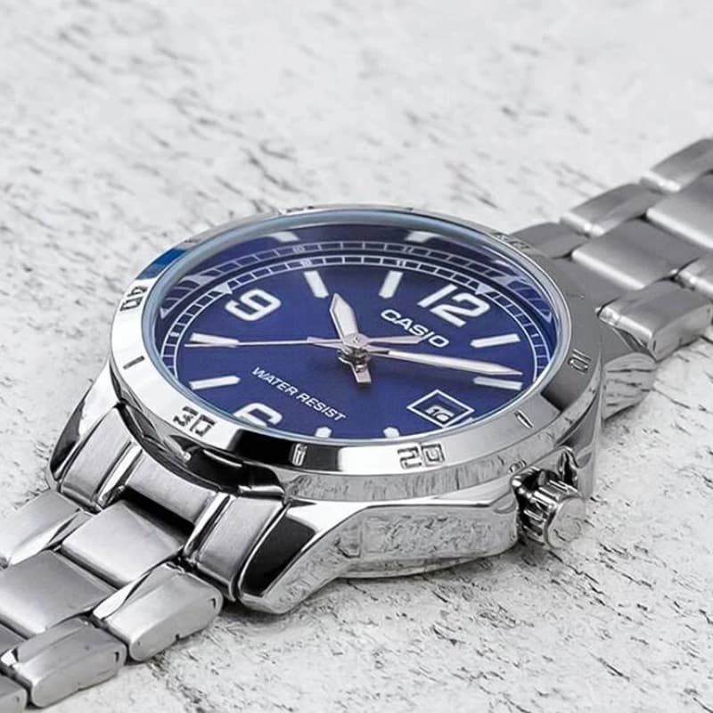 ساعت مچی مردانه کاسیو (Casio) MTP-V004D-2B — تصویر ۱۰