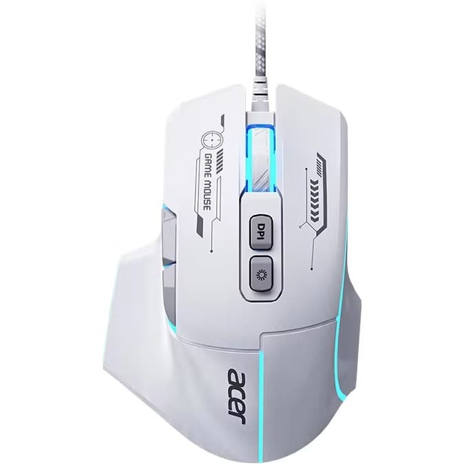 ماوس اورجینال گیمینگ ایسر (ACER) مدل OMW950 با نورپردازی RGB و دکمه‌های قابل برنامه‌ریزی