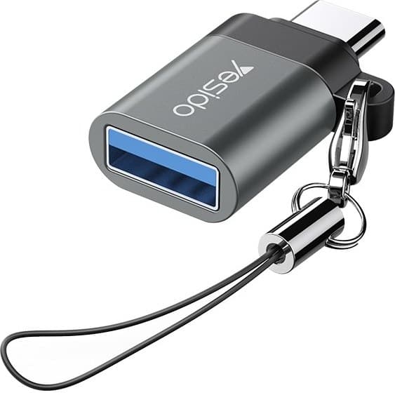 مبدل (او تی جی) تایپ C به USB-A یسیدو مدل GS06 — تصویر ۴