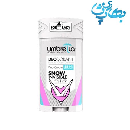 استیک ضد تعریق زنانه مدل Snow آمبرلا 90 میل — تصویر ۳