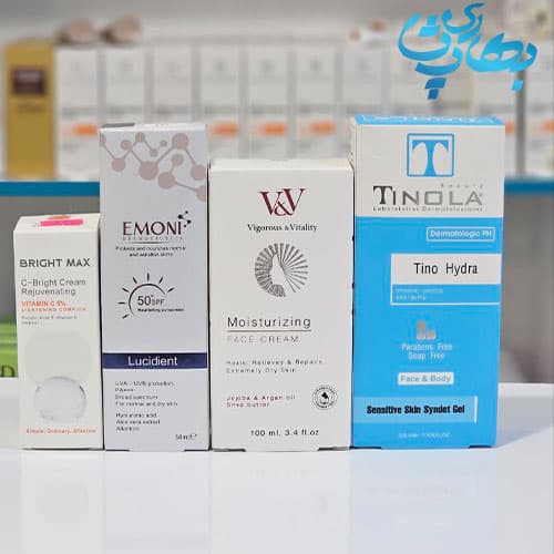 پک درمانی پوست خشک روشن‌ کننده