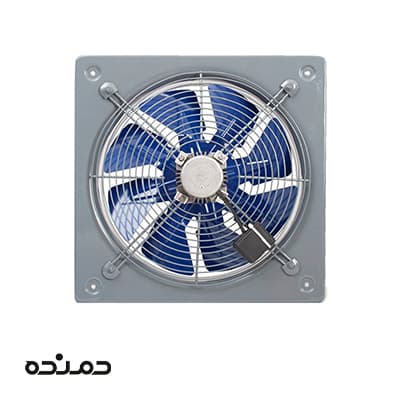 هواکش صنعتی فلزی با پروانه فلزی 40 سانتی 120 وات دمنده — تصویر ۳