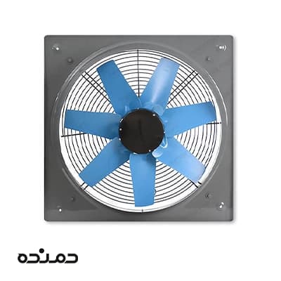 هواکش صنعتی سنگین فلزی دمنده 430 وات 60 سانت — تصویر ۲