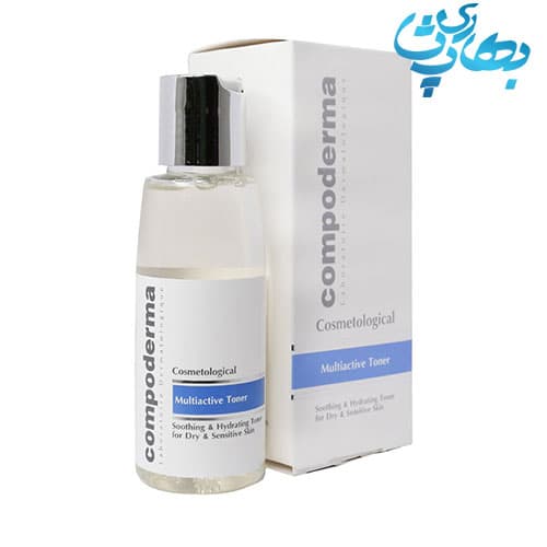 تونر آبرسان میکرو اکتیو کامپودرما مناسب پوست خشک و حساس