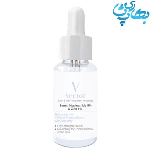 سرم نیاسینامید 5% و زینک 1% وکتور 30 میل