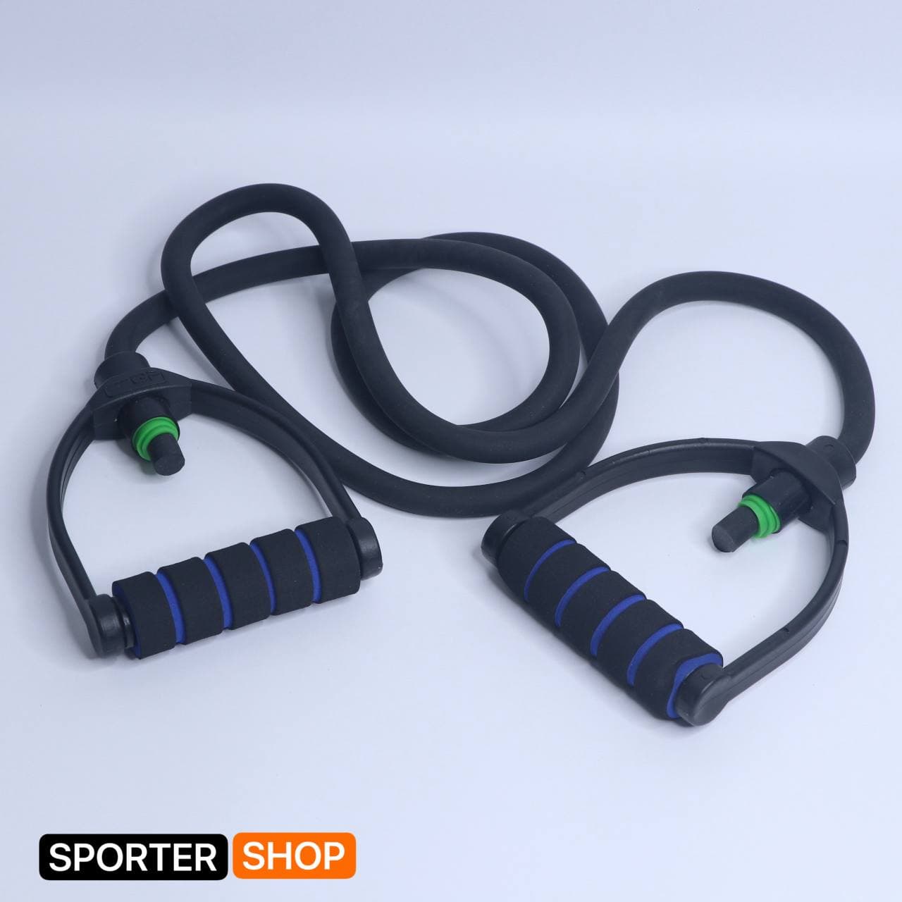 کش بدنسازی دسته دار GYM PRO رنگ مشکی (مقاومت 4) — تصویر ۱۰