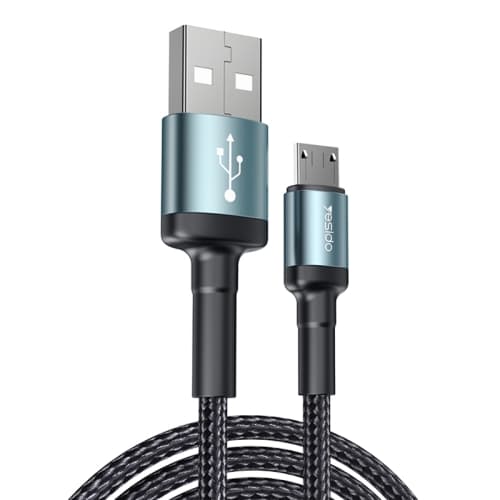 کابل USB به MicroUSB یسیدو YESIDO CA75 طول 2 متر — تصویر ۲