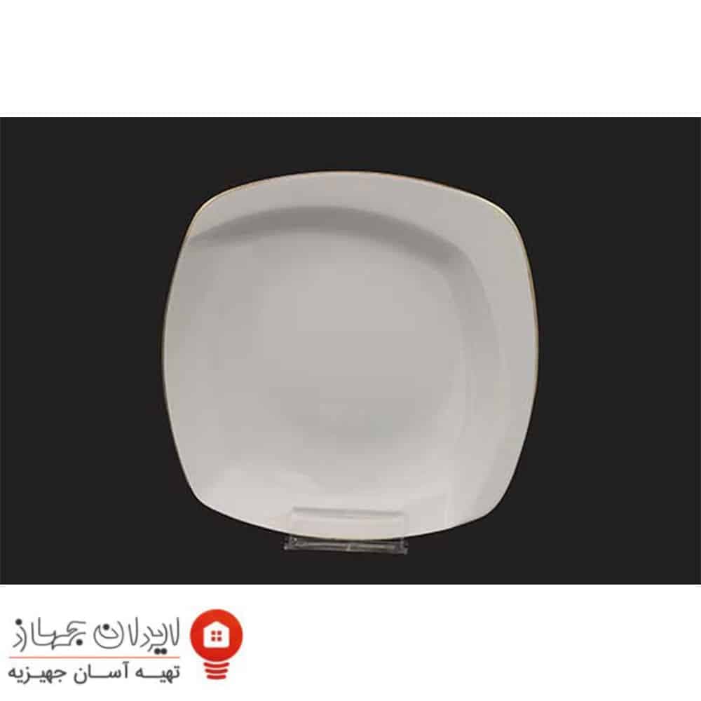 گود 21 ( خورشت خوری ) چینی طوس مدل لب طلا
