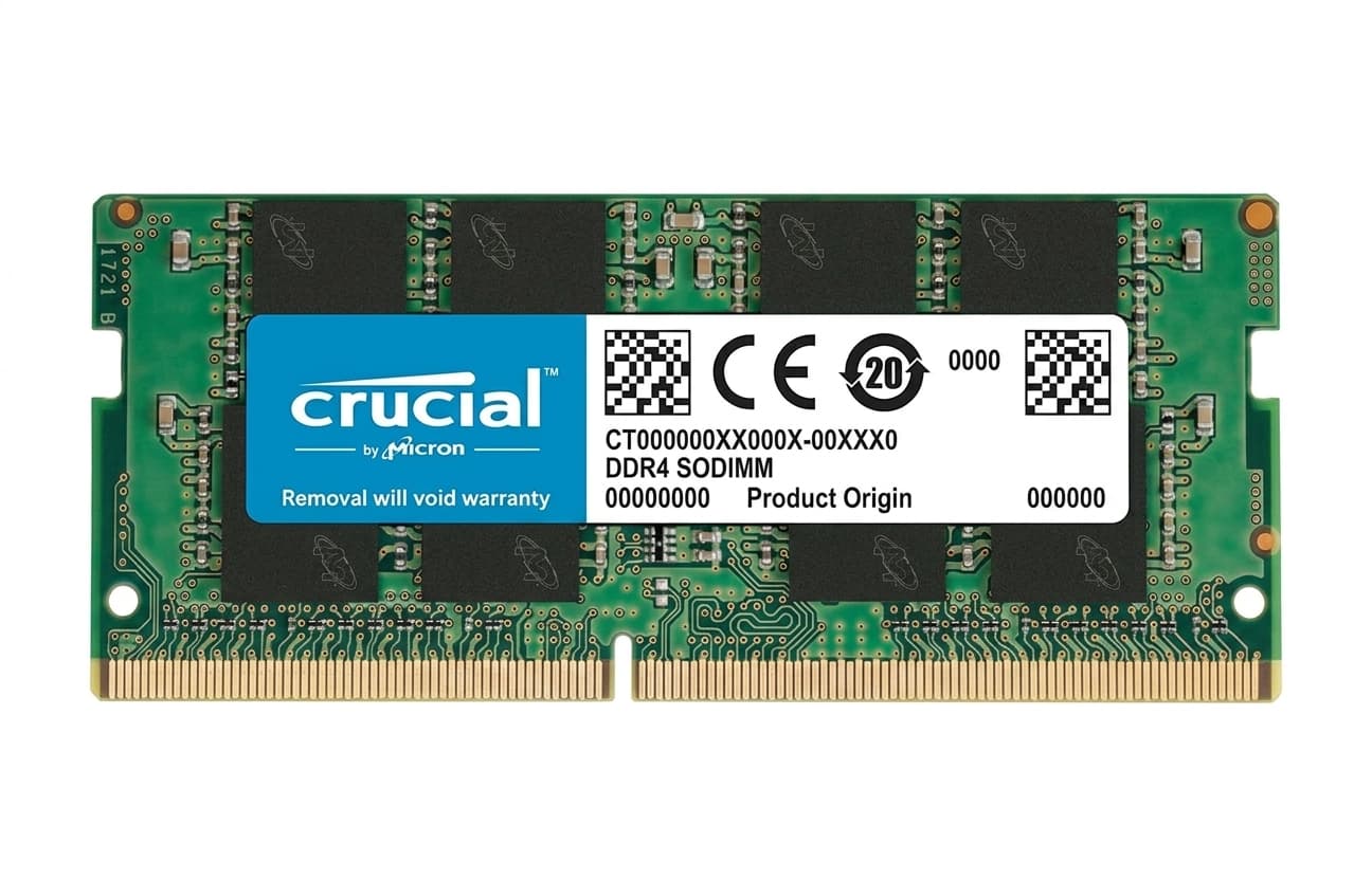 Ram LP 8GB DDR4 2666MHz CL19 crucial رم لپتاپی — تصویر ۸