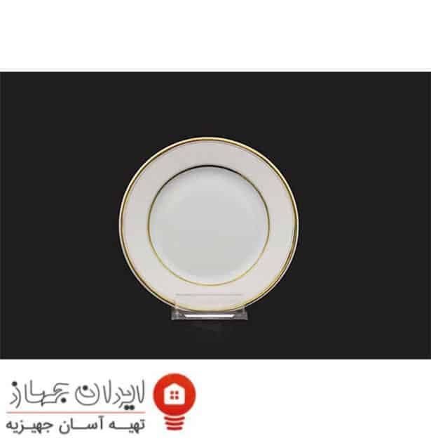 گود 23 ( خورشت خوری ) چینی تقدیس قالب گرد یوری طلا