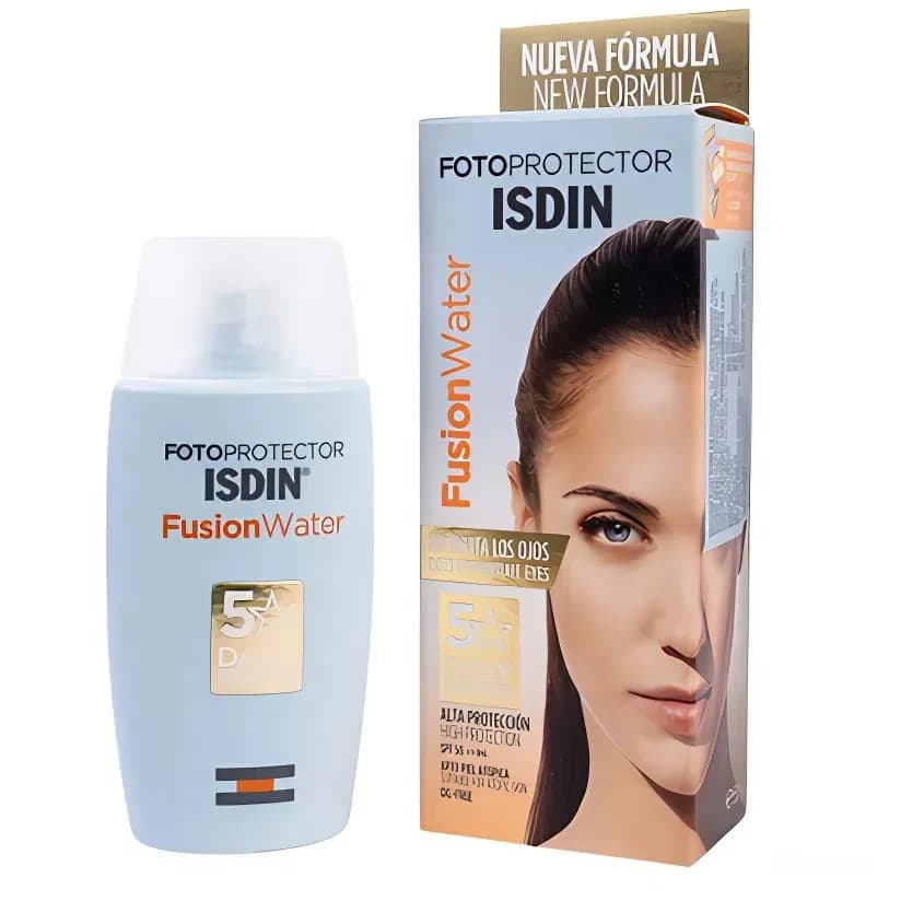 ضد آفتاب بی رنگ فیوژن واتر SPF 50 ایزدین کد 178 — تصویر ۷