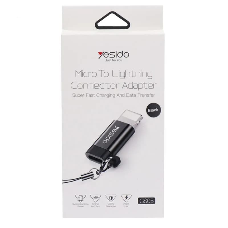 تبدیل microUSB به لایتنینگ یسیدو مدل GS05 — تصویر ۸