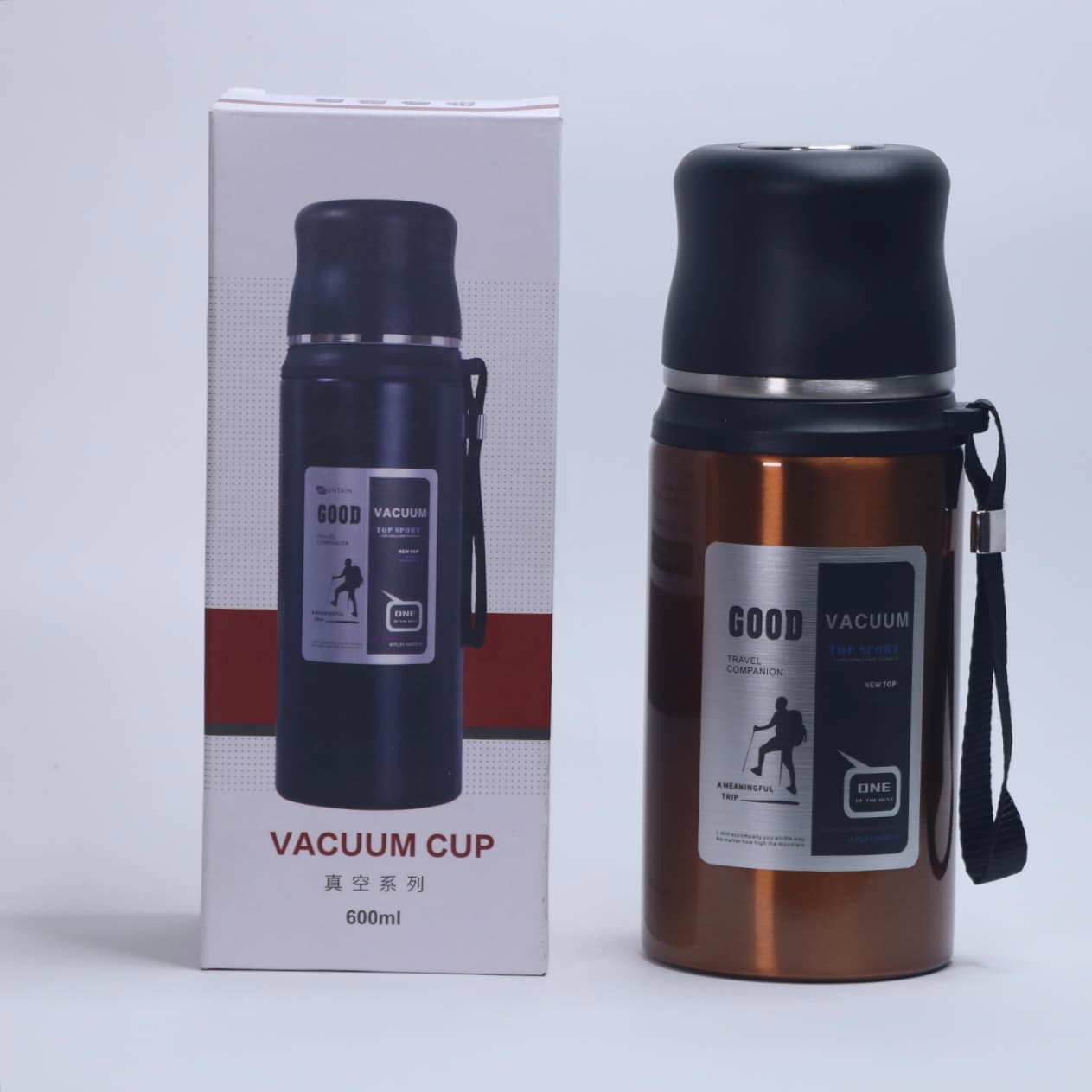 فلاسک کوهنوردی GOOD VACUUM ظرفیت 600 میلی لیتر — تصویر ۷