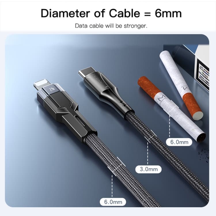 کابل USB به لایتنینگ یسیدو مدل CA106 به طول 1.2 متر — تصویر ۴