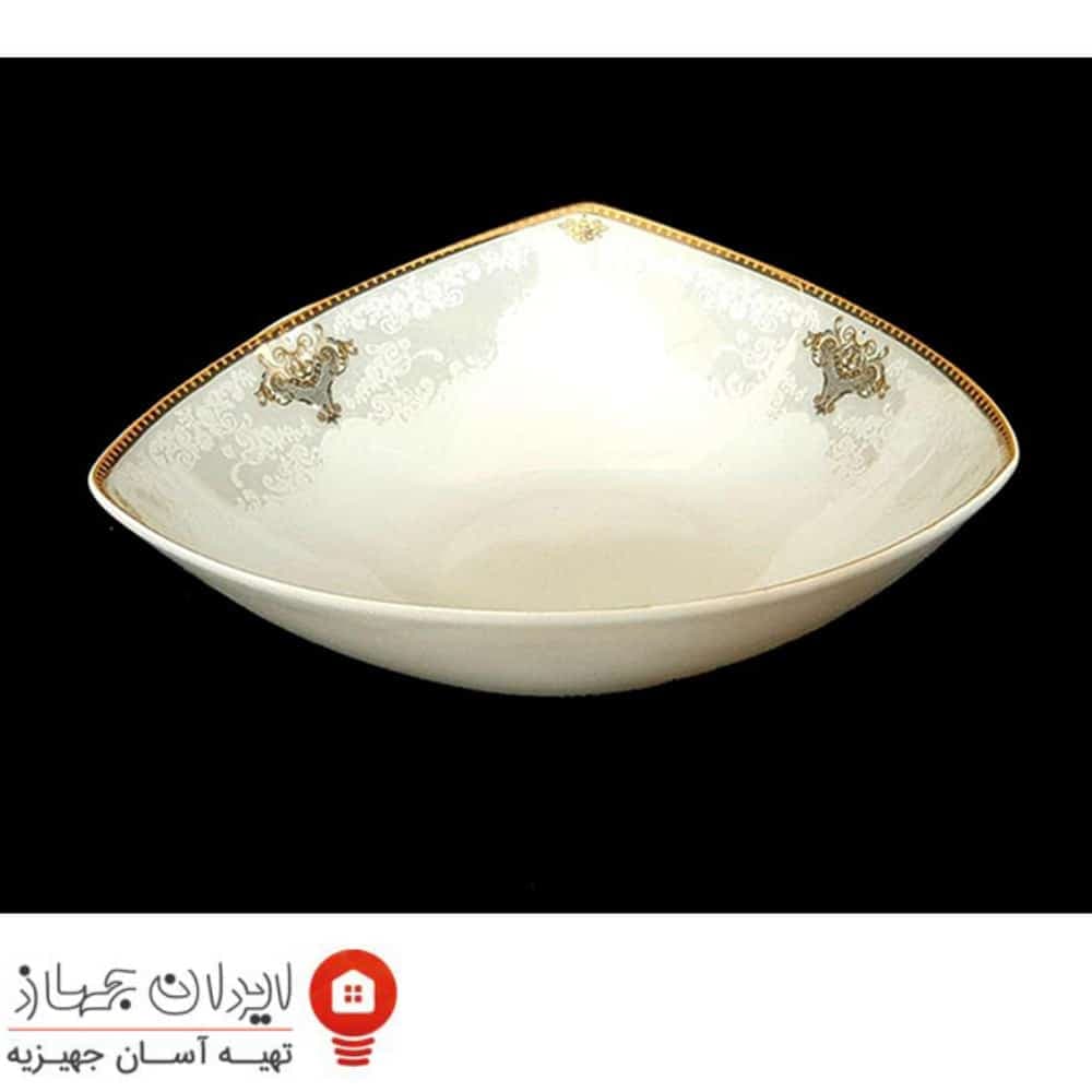 کاسه ماست ( کاسه 12 ) چینی پردیس گل آرایی برلیان