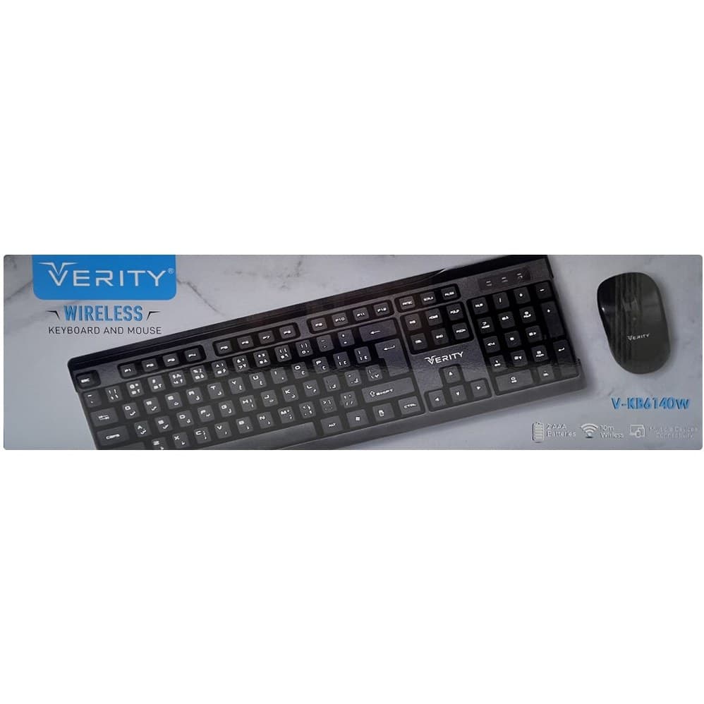 کیبورد و ماوس بی سیم VERITY مدل 6140 — تصویر ۳