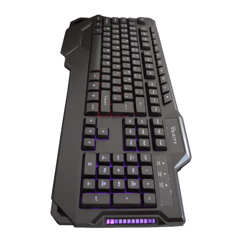 موس و کیبورد گیمینگ Verity V-KB6121GCW — تصویر ۱۱