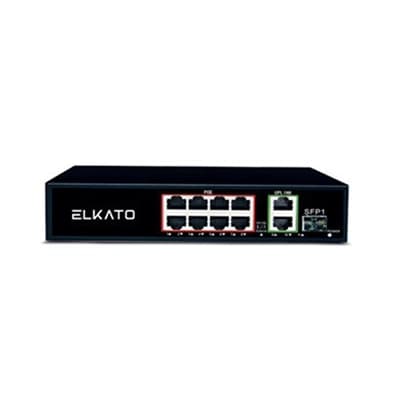 سوییچ شبکه 8 پورت الکاتو مدل EL-1SB0821GP-120W