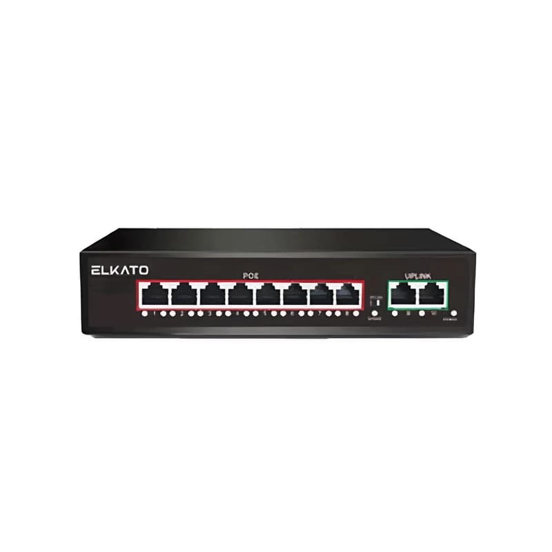 سوییچ شبکه 8 پورت الکاتو مدل EL-1SB0820BP-120W