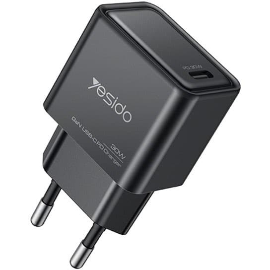 کلگی فست شارژ Yesido YC63 Gan 3A QC PD 30W Type-C