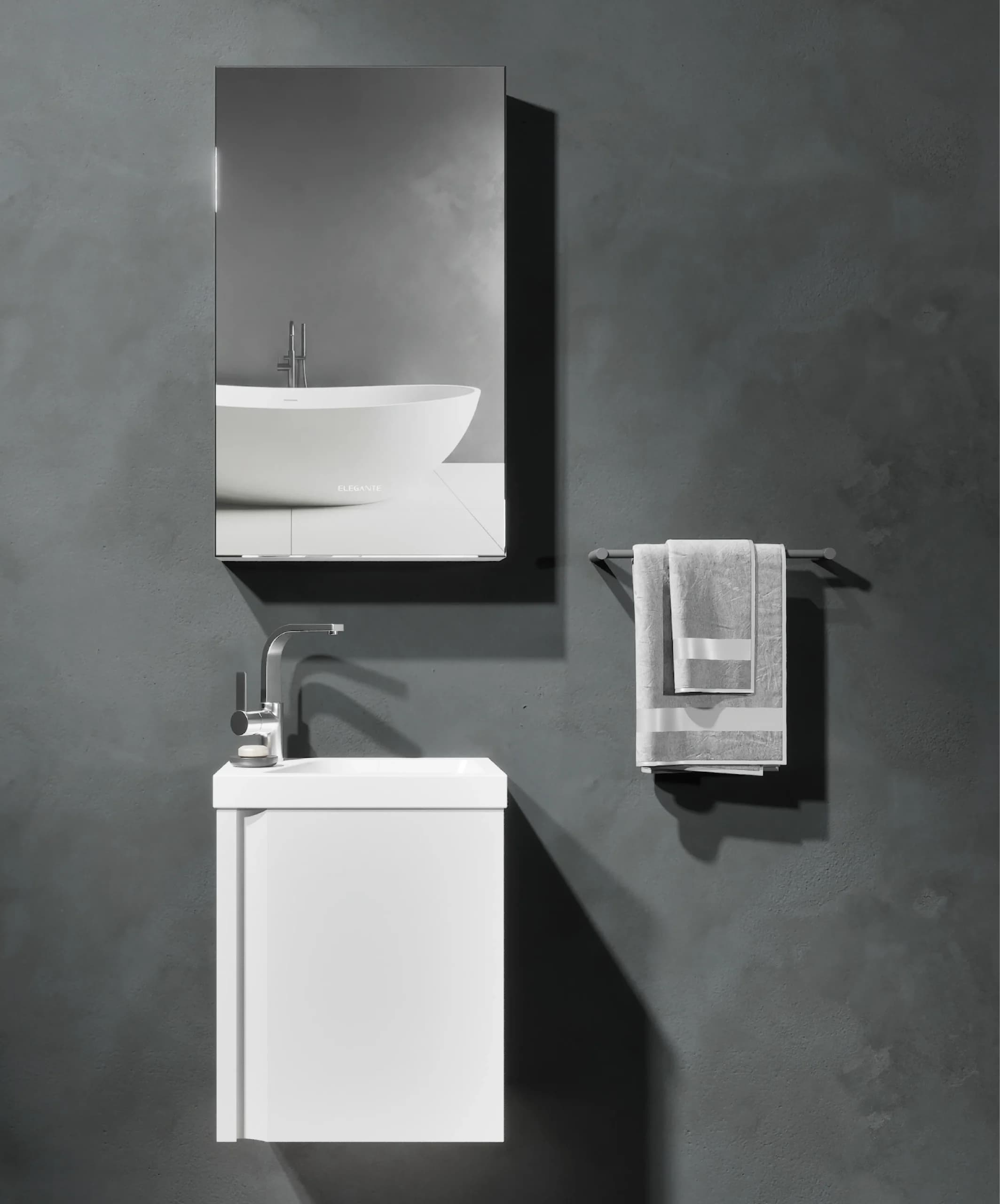 روشویی کابینتی E 140 — تصویر ۲