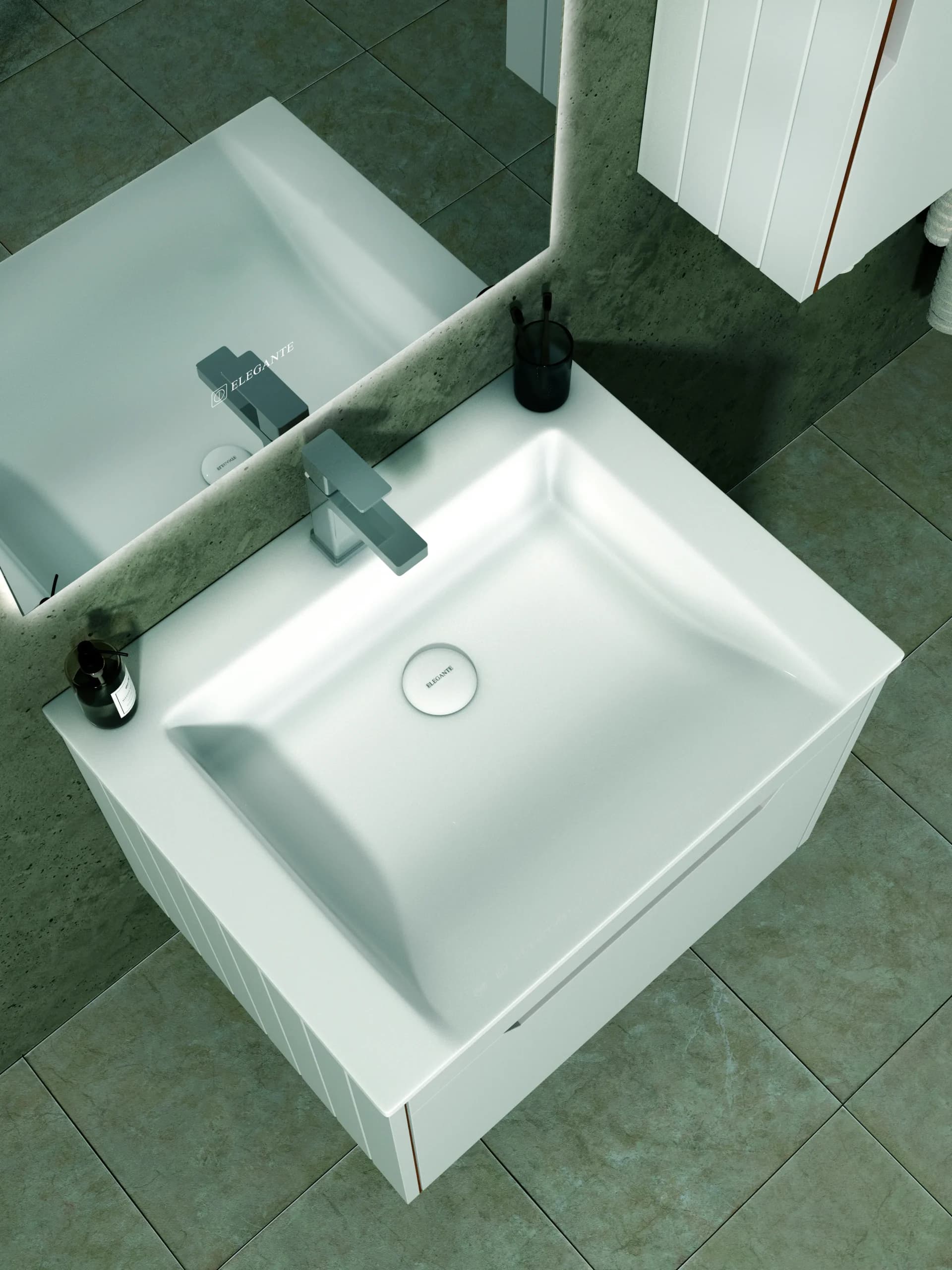 روشویی کابینتی E 162 — تصویر ۳