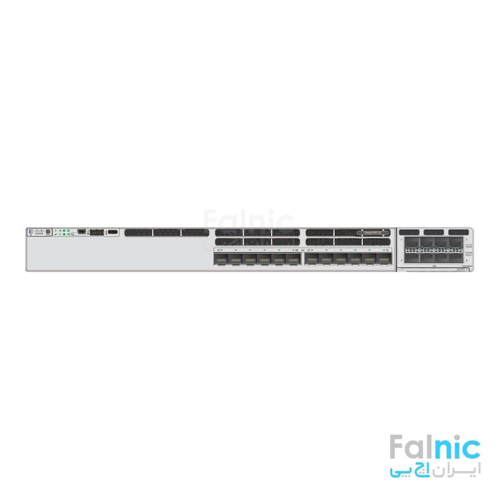 سوئیچ سیسکو C9300x-12Y-E کاملا اورجینال | فالنیک